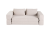 Beżowa sofa rozkładana PUFLO z poduszkami.png
